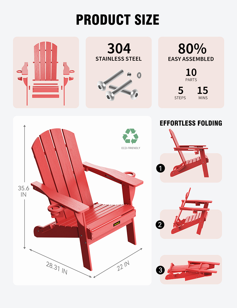 Folding Chair (Price $129.99)