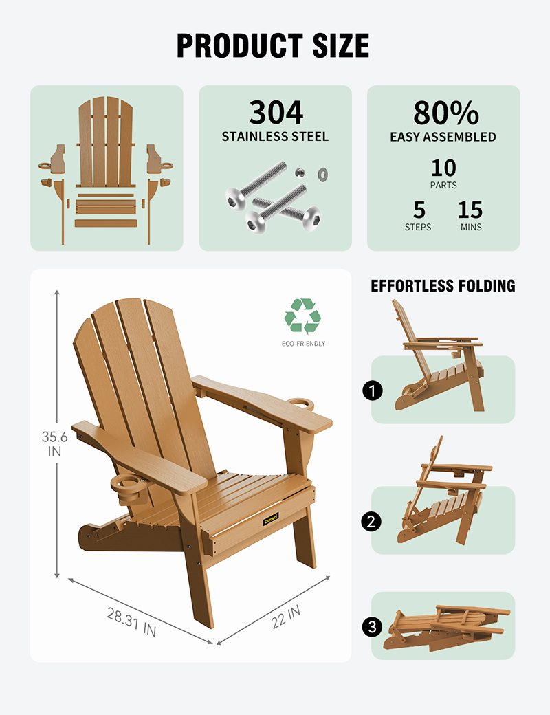 Folding Chair (Price $129.99)